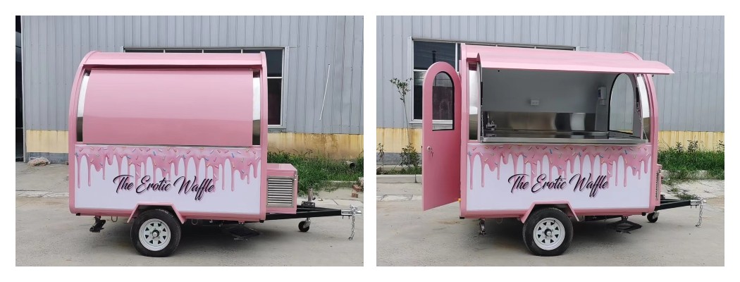 Ice Cream Trailer with Small Size